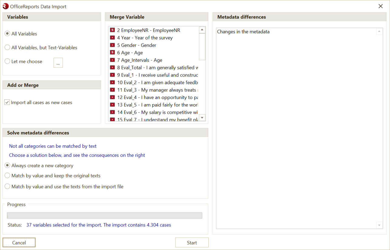 Import Data Form